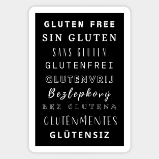 Gluten free around the world Magnet